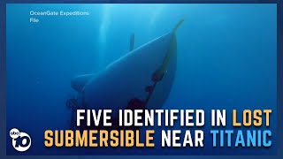 Five aboard missing submersible identified as search intensifies near Titanic wreckage Profile
