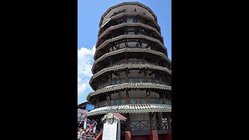 133 Year old Leaning Tower (Menara Condong) of Teluk Intan, Malaysia