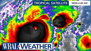 Milton rapidly intensifies into a major hurricane; impacts to central, western NC highly unlikely