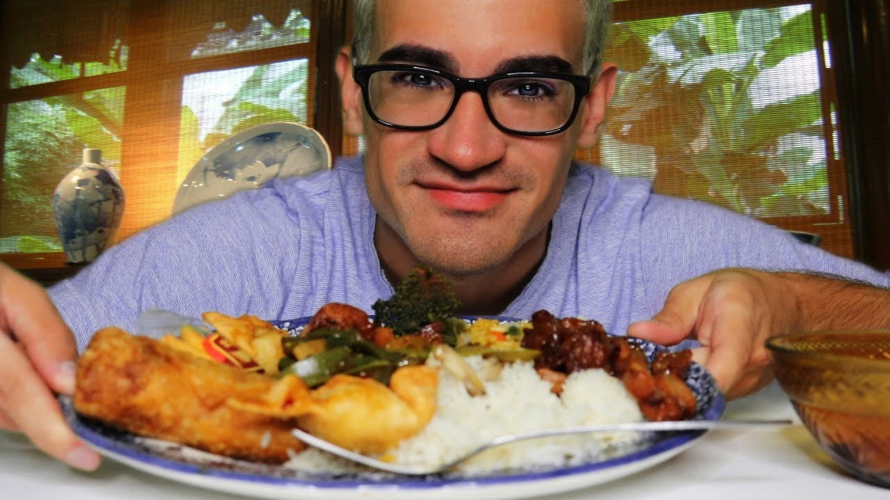 Chinese Food Takeout Mukbang (ASMR)