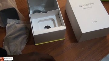 Google Nexus One Desktop Dock Unboxing| Booredatwork.com