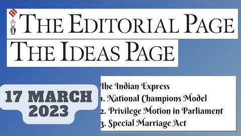 17th March 2023 | Gargi Classes The Indian Express Editorials & Idea Analysis | By R.K. Lata