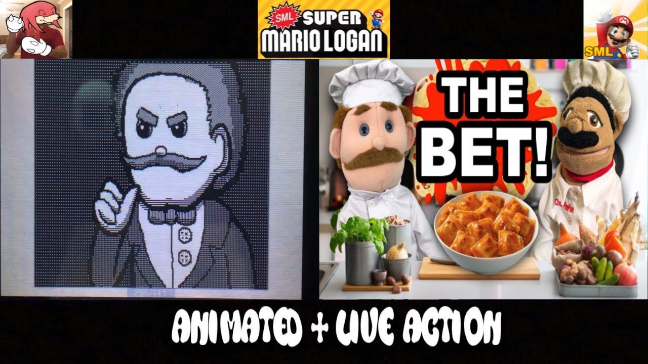 SML Movie: The Bet! Animated + Live Action - YouTube