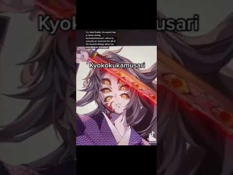 The meaning of Kokushibo’s sword’s name.. #shorts - YouTube