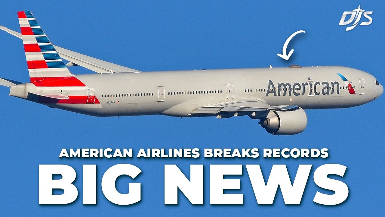 American Airlines Breaks Records YouTube