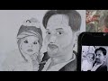 Both realistic sketch💕#myartwork#drawing#realisticdrawing🌸
