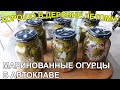 ХОРОШО В ДЕРЕВНЕ ЛЕТОМ | СОБИРАЕМ ОГУРЦЫ И МАРИНУЕМ В АВТОКЛАВЕ | ПРОБУЕМ ВКУСНЕЙШИЙ РЕЦЕПТ