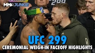 UFC 299 Full Fight Card Faceoffs From Miami
