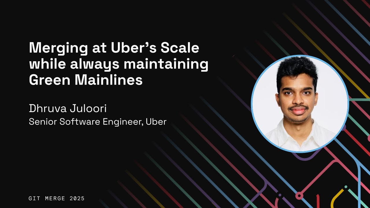 MergeQueue в Uber Scale — Дхрува Джулури