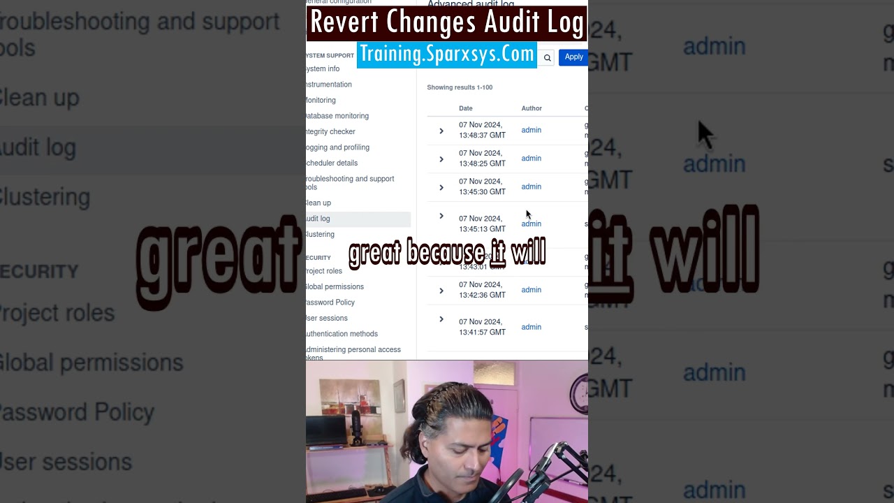 Revert Configurations by looking at the 