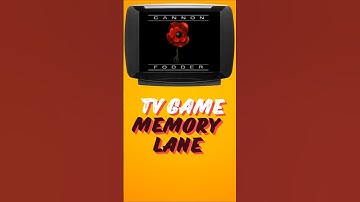 TV Game Memory Lane: Cannon Fodder(Genesis)