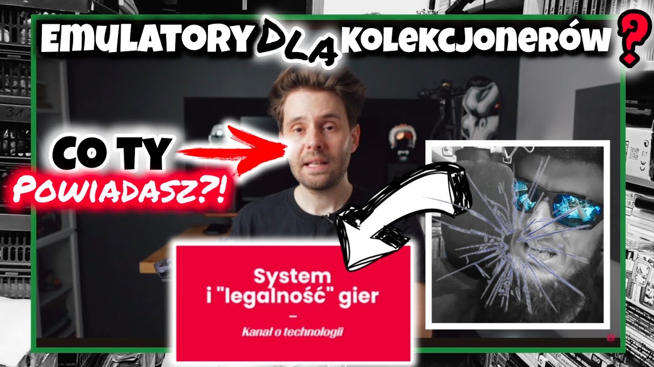 Kanał o Technologii ODRADZA kupowanie STARYCH 20-letnich gier. Jak możesz KISIĆ starą grę w PIWNICY!