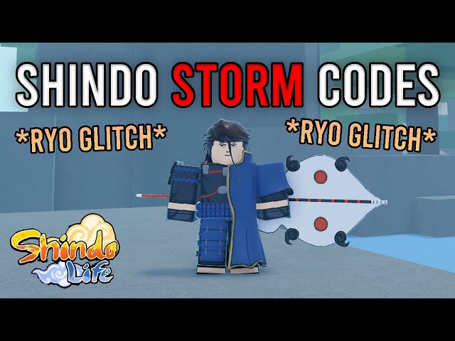 Shindo Life Storm Private Servers Codes (December 2023) - Try Hard