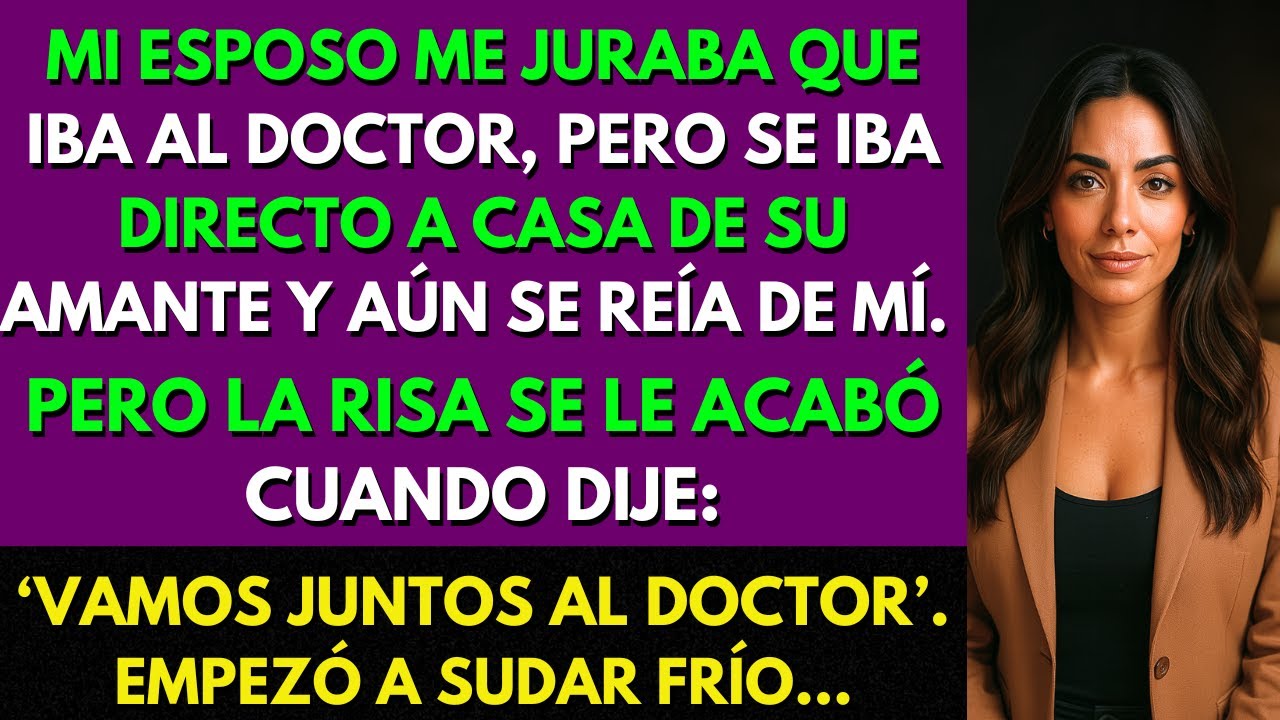 Me Juró Que Iba Al Doctor… Pero Era La Casa de Su Amante. Al Verme En La Puerta, no Pudo Hablar