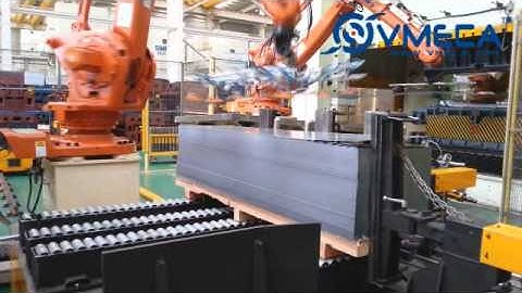 VMECA VDF-series Suction Cups in Metal Press-Stamping Line with ABB Robots