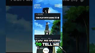 Tobi Play With Sasuke