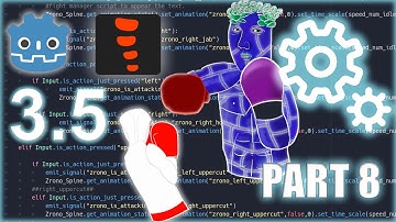 How to Make a Fighting Game in Godot with Spine: Coding The Combo System #godot #combo