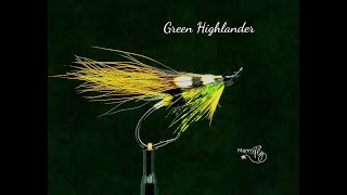 Green Highlander Atlantic Salmon Fly