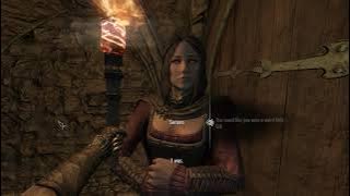 Serana's rare dialogue in Skyrim Dawnguard DLC 'You talk about being lonely a lot.'