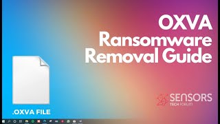 OXVA Virus [.oxva Files] Remove + Decrypt Guide [Free]