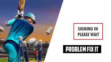 World Cricket Championship 3 Signing In Please Wait Problem Fix It