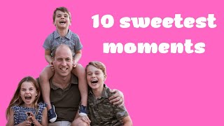 Prince William&#39;s 10 sweetest moments with children