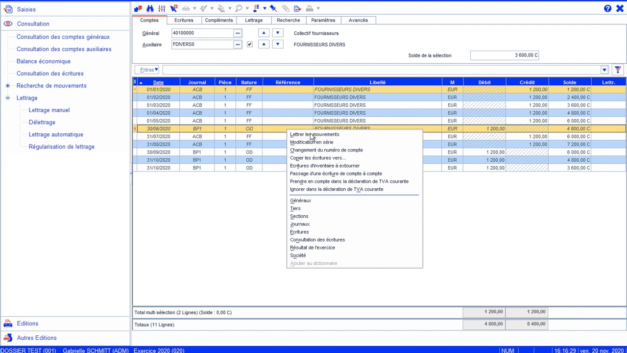 🎓Les Tuto'Z 08 Réaliser du lettrage manuel dans CEGID Comptabilité YouTube 🎓Les Tuto'Z 08 Réaliser du lettrage manuel dans CEGID Comptabilité YouTube