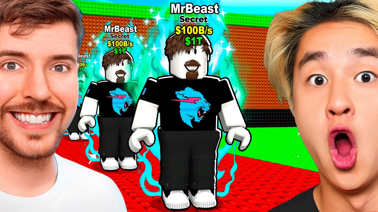 I Got MrBeast His OWN BRAINROT In Steal a Brainrot!