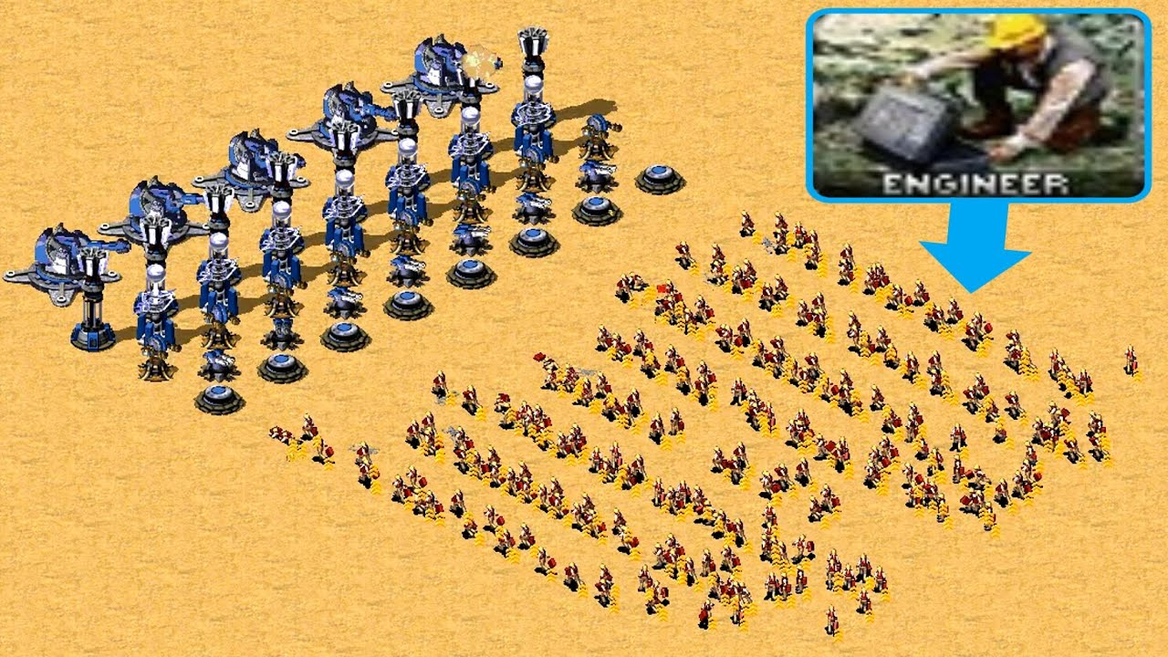 Red Alert Engineers When Engineers Go To WAR - Red Alert 2 - YouTube