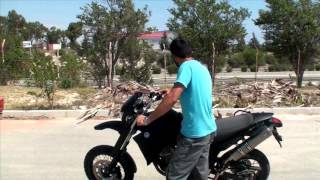 Yamaha XT660X, WRP exhaust, Power Commander III - Season 2011