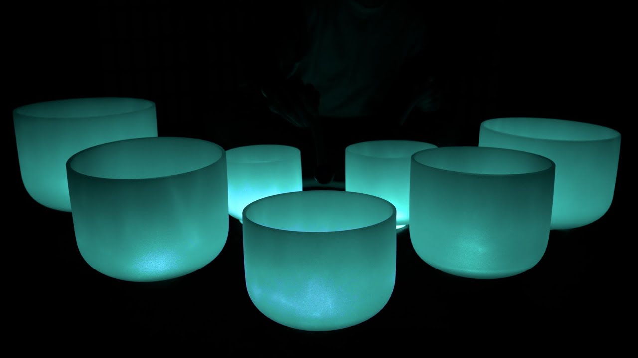 Deep Sleep Crystal Bowls Healing 432Hz Sound Bath - YouTube