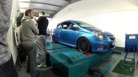 My corsa vxr on the dyno
