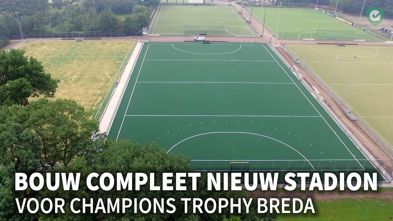 Compleet nieuw stadion voor Champions Trophy Breda