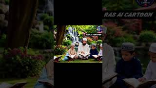 Islamic Kids Learning Quran 🌸 | Beautiful Islamic Animation.#IslamicVideo#QuranLearning#MuslimKids