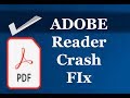 Adobe Reader Does Not Open Fix