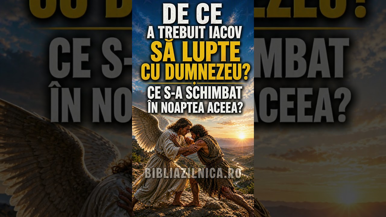 De ce a trebuit Iacov să lupte cu Dumnezeu? Ce s-a schimbat în noaptea aceea? - Întrebări biblice