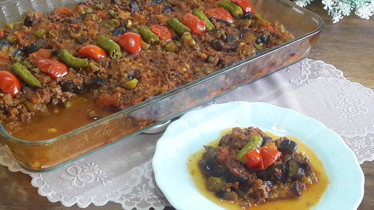 🏆LOKANTA USULÜ PATLICAN MUSAKKA TARİFİ 👌ÇOK HAFİF VE ÇOK LEZZETLİ ❗ #patlıcanmusakka