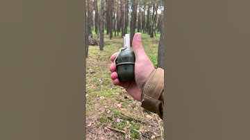 Tested a training grenade ПІРО 5 #traininggranade #airsoft #ргд5 #граната #grenade #страйкбол