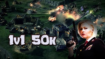 C&C Generals Zero Hour Night 1v1 50k Livestream