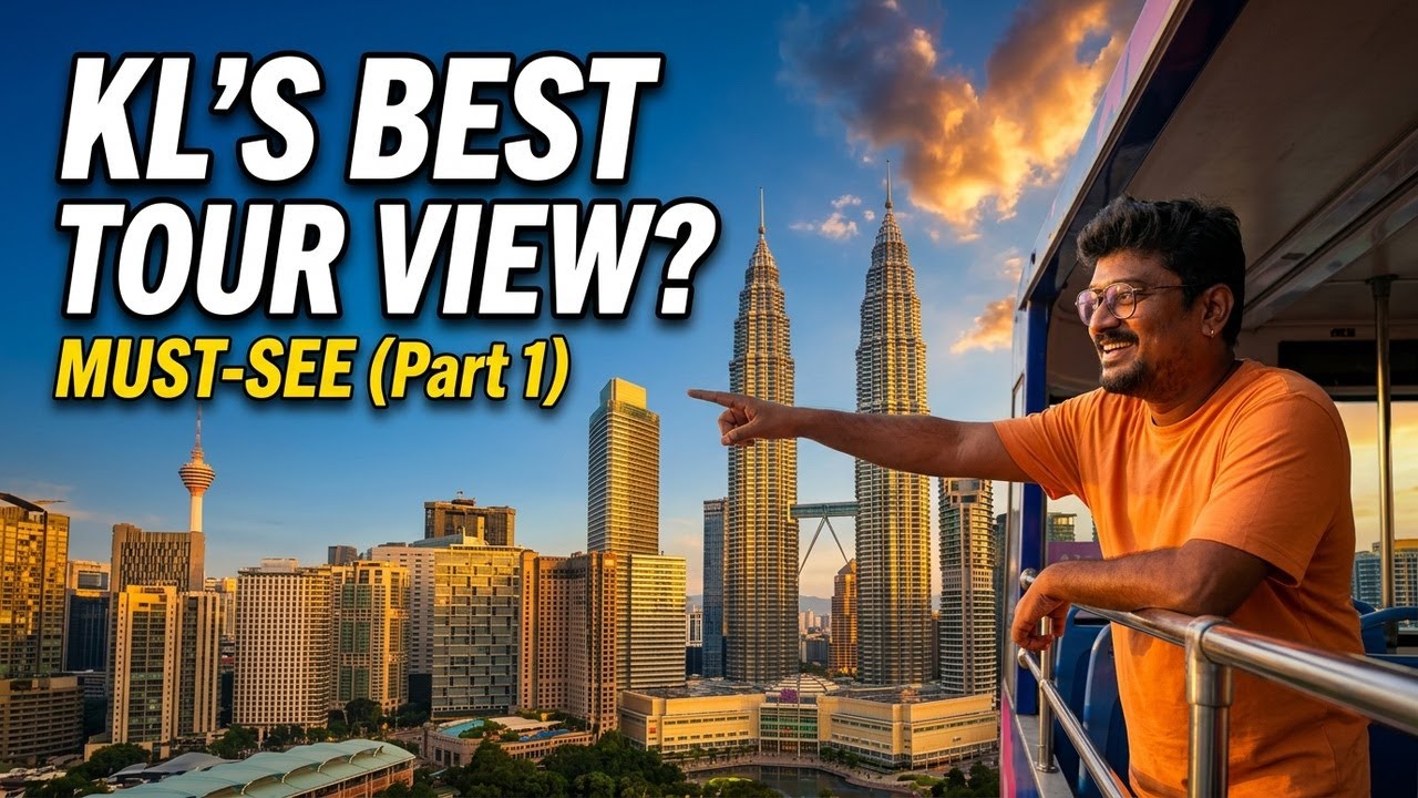 Hop-On Hop-Off Bus is a Must for Kuala Lumpur Tourists|part -1 Garden view