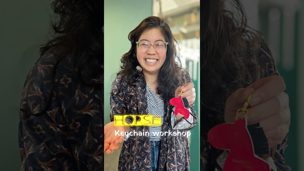 Lunar New Year Horse Keychain Workshop at Oracle