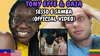 REACTION TO Tony Effe, Gaia - SESSO E SAMBA (Music Video) | FIRST TIME LISTENING TO GAIA