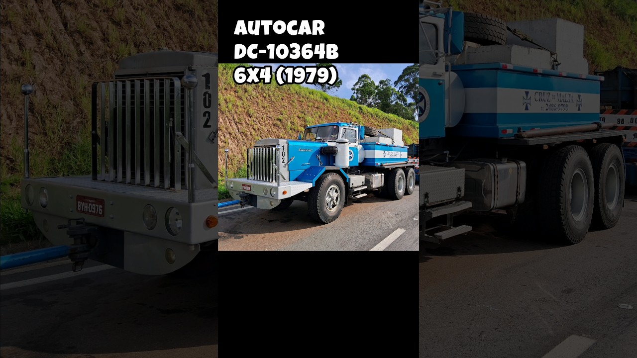 Autocar DC-10364B 6x4, ano 1979 