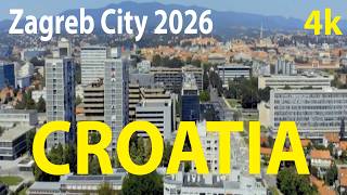 Zagreb City 2026 , Croatia 4K By Drone 2026