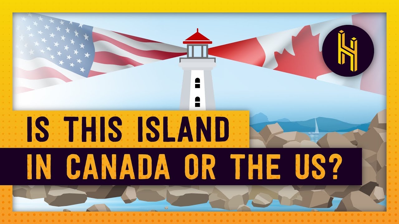 ⁣Why This Island Might be in Canada or Might be in the US