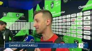 Santarelli dopo la sconfitta in Champions  TGR Veneto
