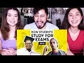 JORDINDIAN | HOW STUDENTS STUDY FOR EXAMS - PART 2 | Reaction!