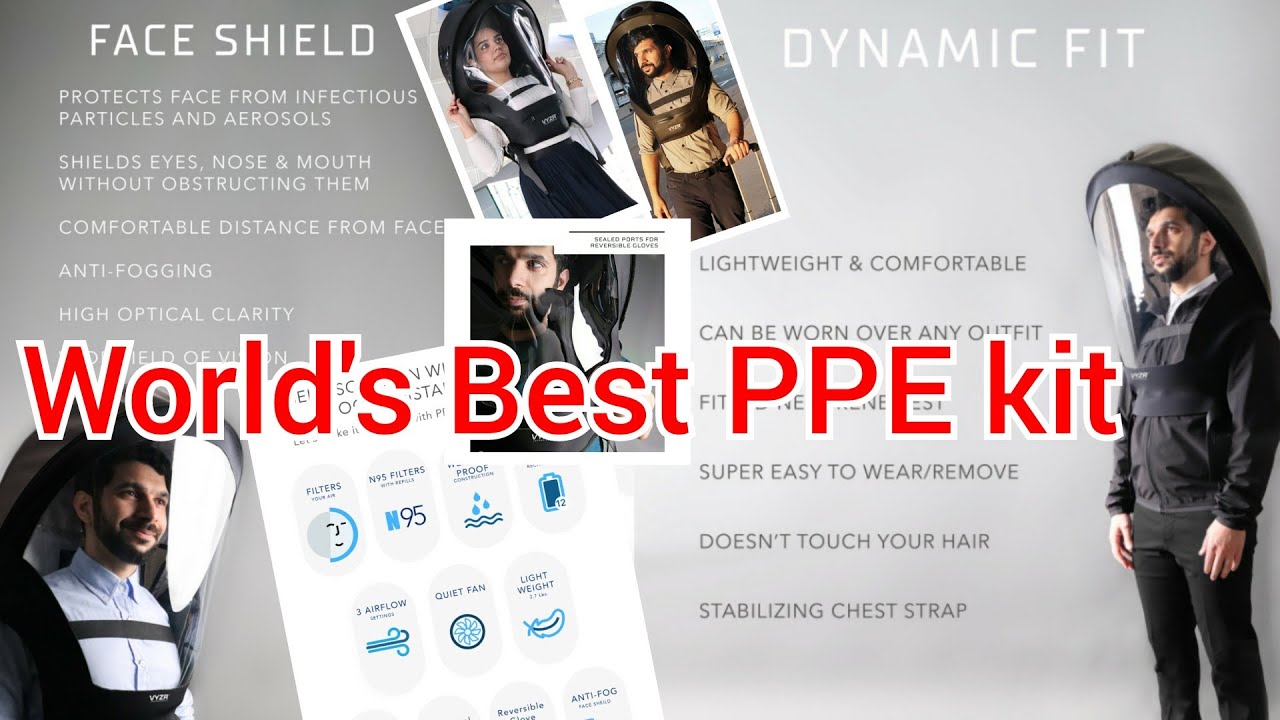 World's best ppe kit - BioVYZR Best PPE 4 ALL