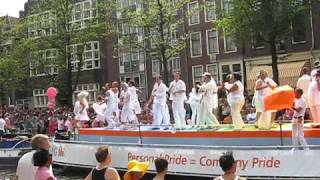 Pride Parade Amsterdam - Ing Boat