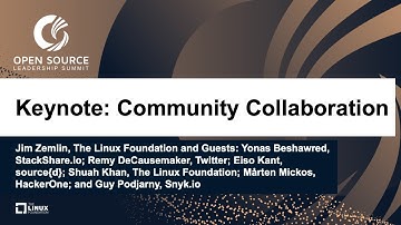 Keynote: Community Collaboration - Jim Zemlin, The Linux Foundation and Guests